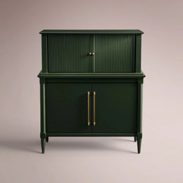 Sculpted Bar Cabinet
