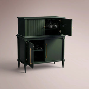 Sculpted Bar Cabinet