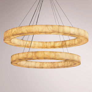 Halimer Lueur Two-Tier Round Chandelier