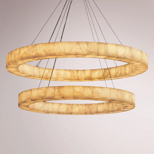 Halimer Lueur Two-Tier Round Chandelier