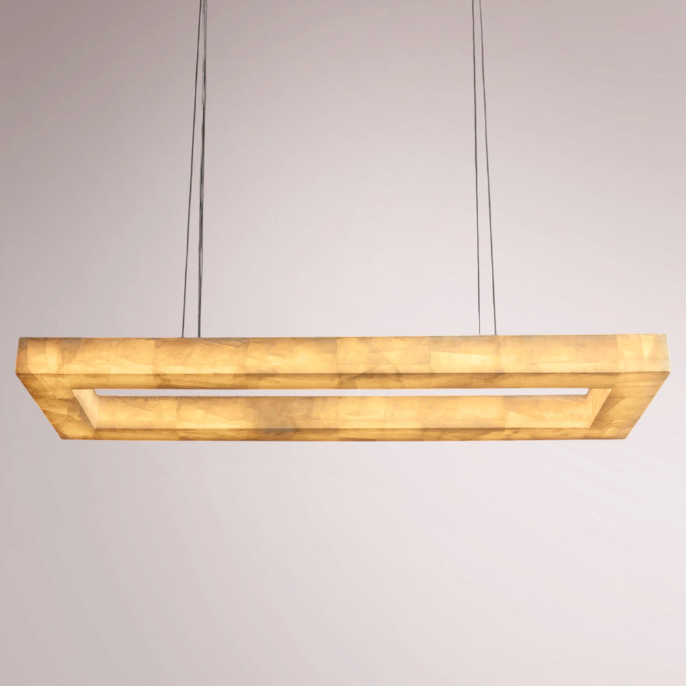 Halimer Lueur Rectangular Chandelier