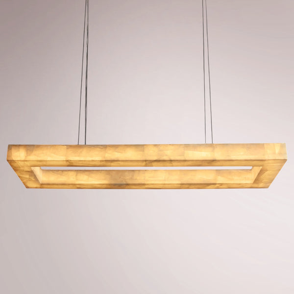 Halimer Lueur Rectangular Chandelier