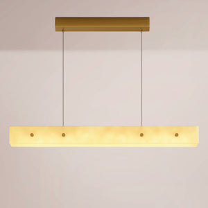 Qirex Alabaster Linear Chandelier