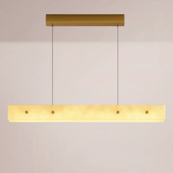 Qirex Alabaster Linear Chandelier