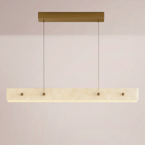 Qirex Alabaster Linear Chandelier