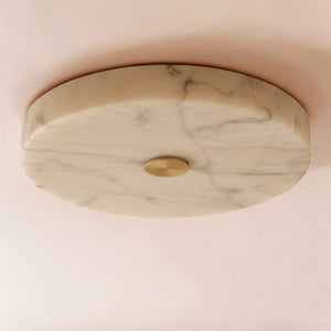 Quorix  Alabaster Flush Mount