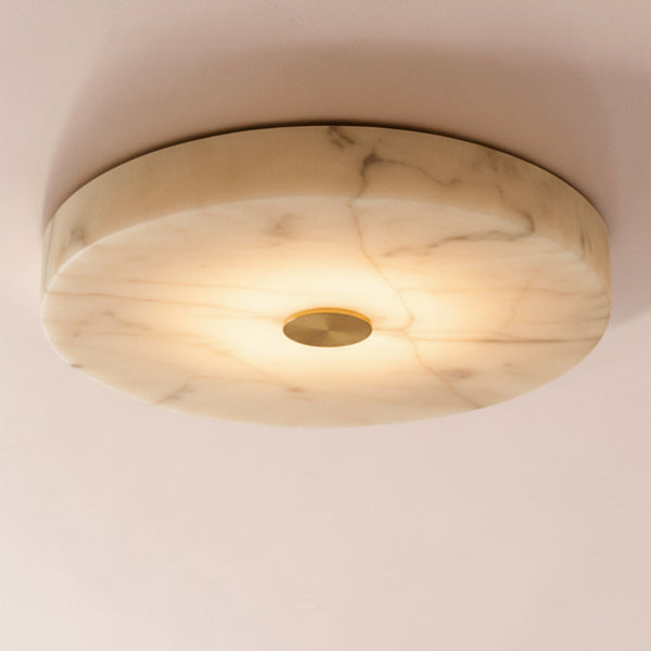Quorix  Alabaster Flush Mount