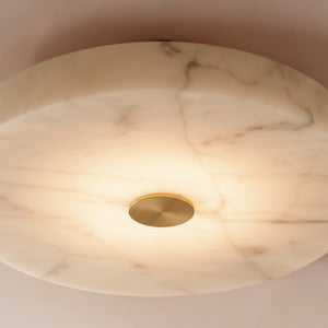 Quorix  Alabaster Flush Mount