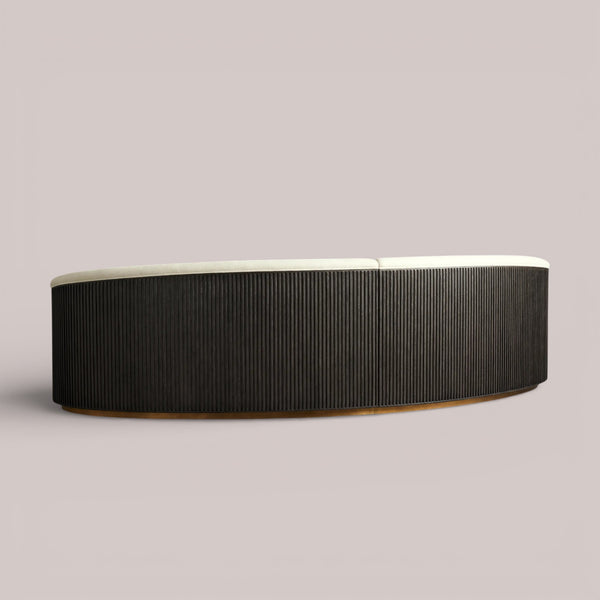 Fanny Two-Piece Curved Sectional