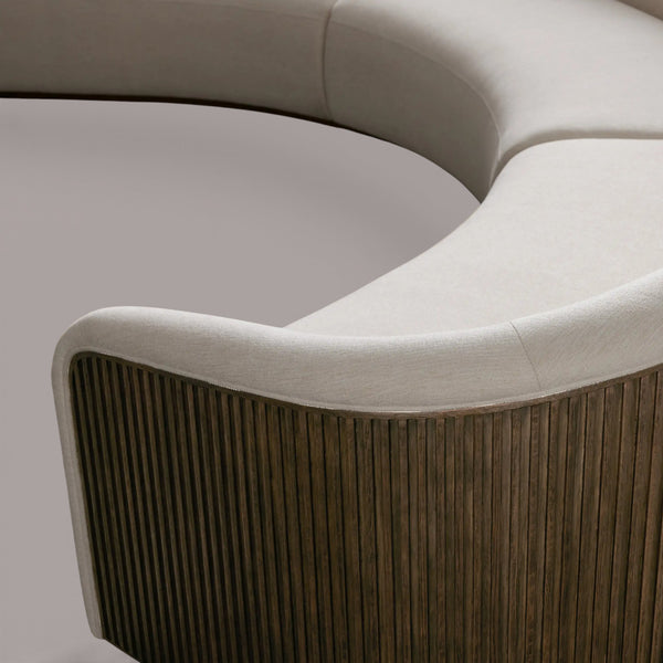 Fanny Three-Piece Curved Sectional