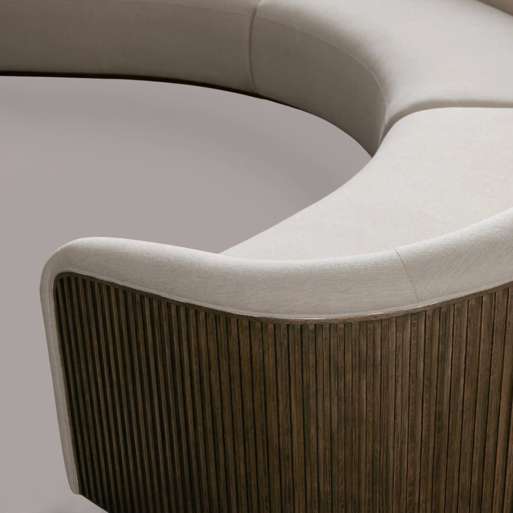 Fanny Three-Piece Curved Sectional