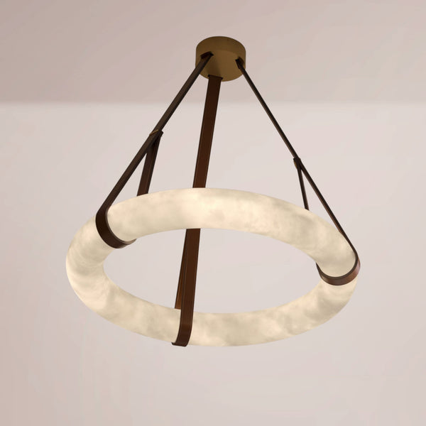 Elaris Belted Round Chandelier
