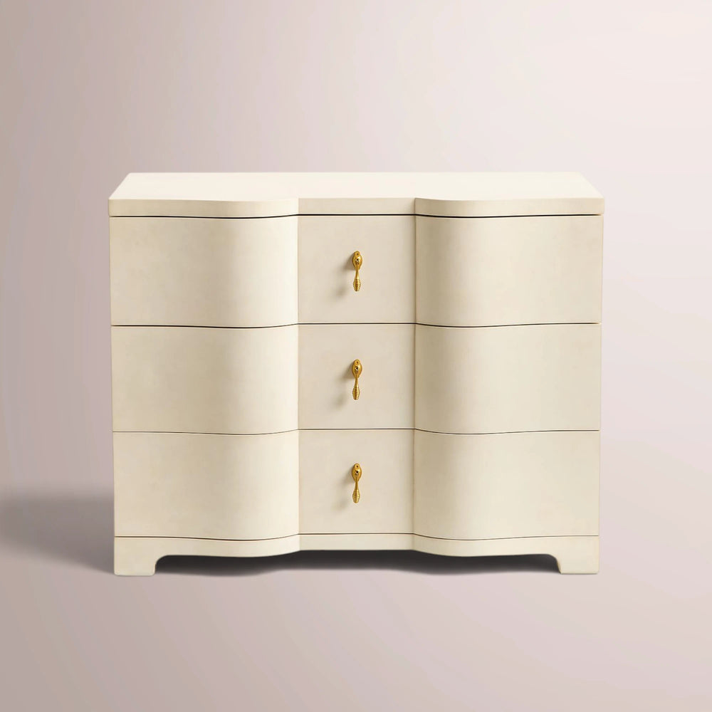 Monrow 3-Drawer Nightstand