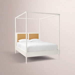 Harbourn Cane Four Poster Bed