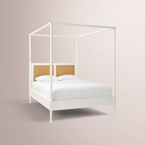 Harbourn Cane Four Poster Bed