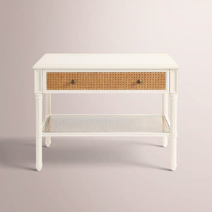 Harbourn Cane Wide Nightstand