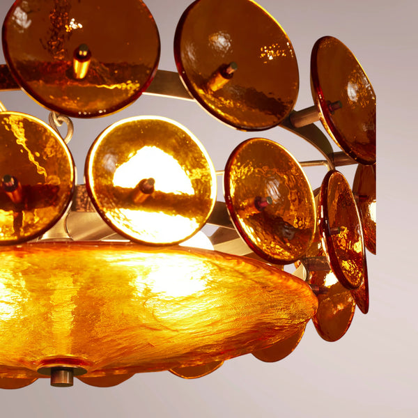 Sorella Amber Chandelier