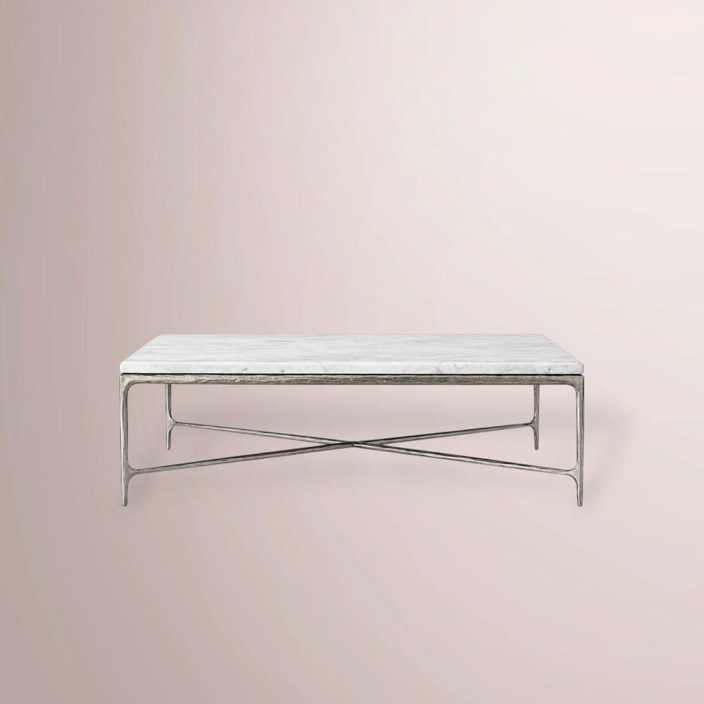 Calix Series  Marble Rectangular Coffee Table