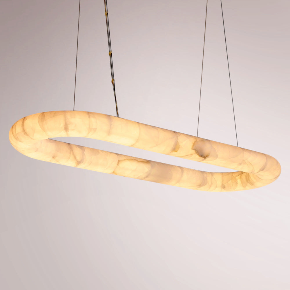 Halimer Lisse Oval Chandelier