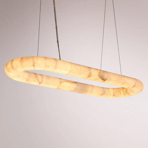 Halimer Lisse Oval Chandelier