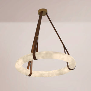 Elaris Belted Round Chandelier