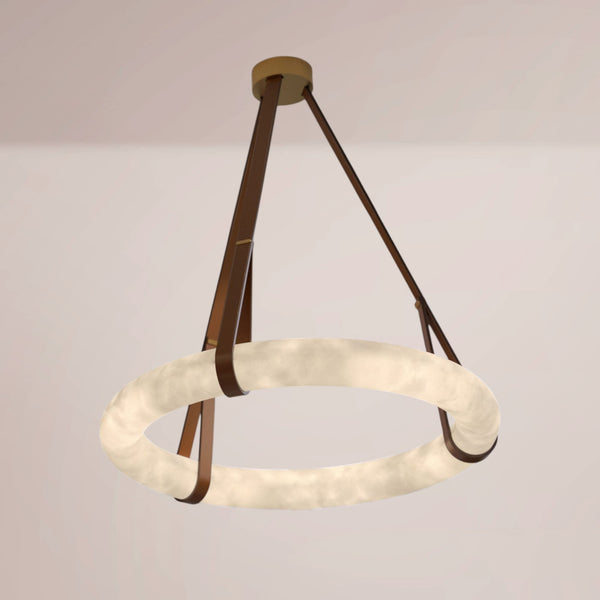 Elaris Belted Round Chandelier