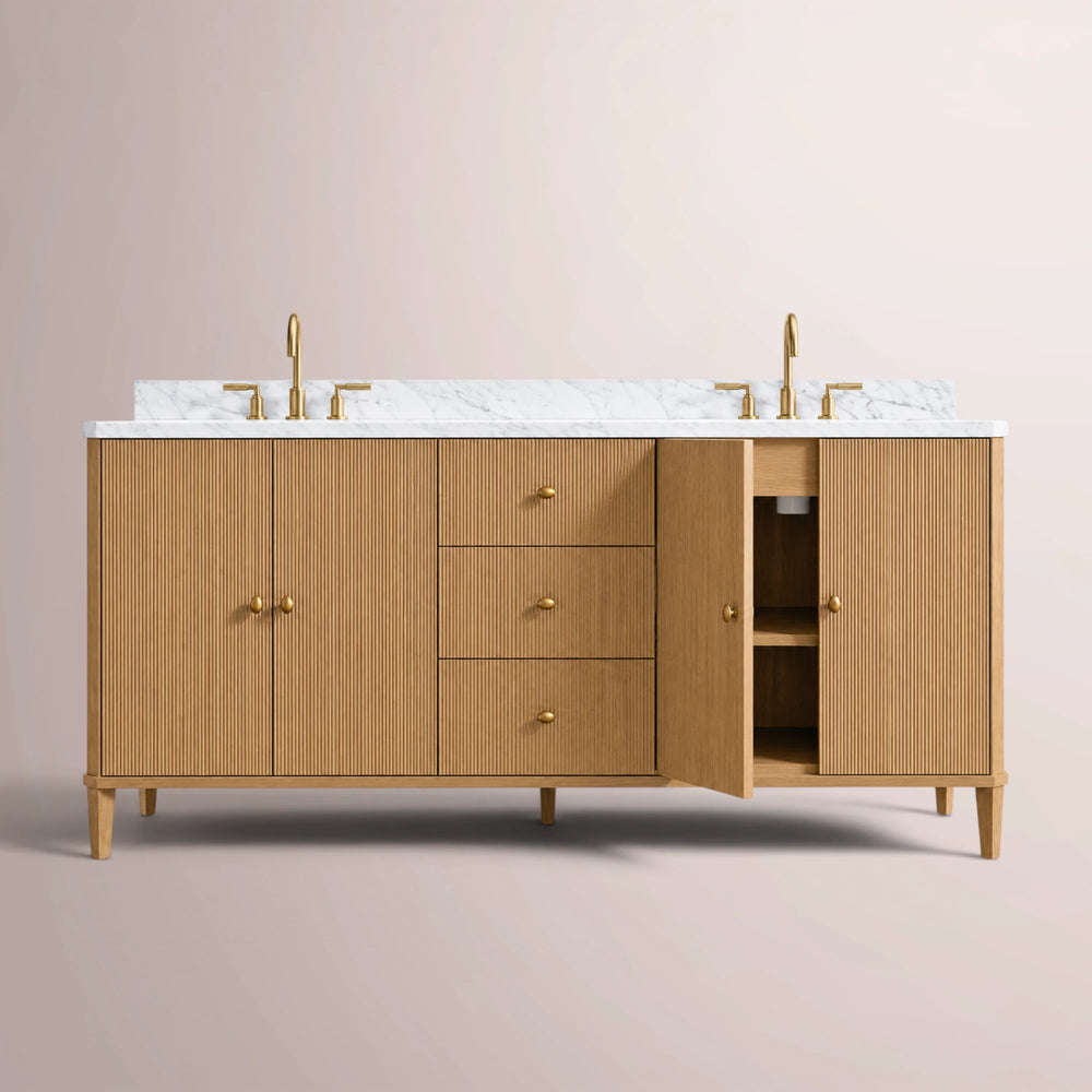 Lucienne Reeded Double Vanity