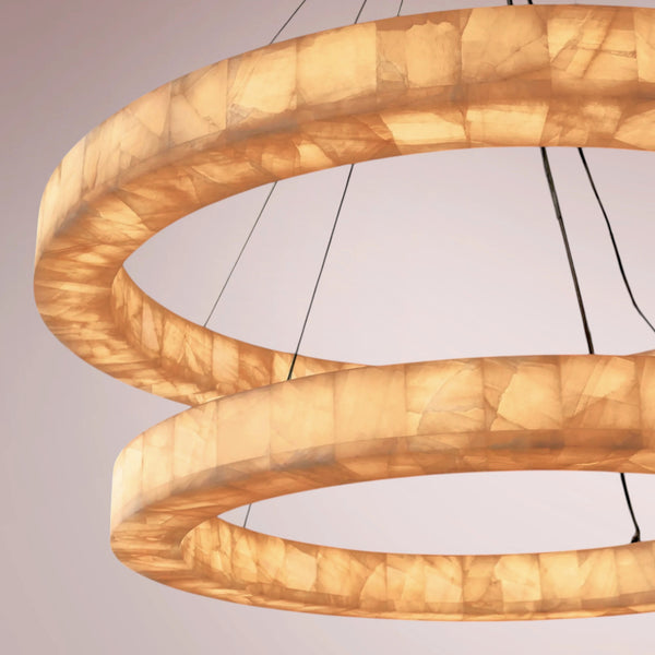 Halimer Lueur Two-Tier Round Chandelier