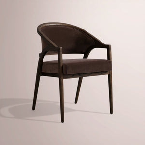 Aymen Upholstered Back Dining Arm Chair