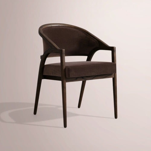 Aymen Upholstered Back Dining Arm Chair