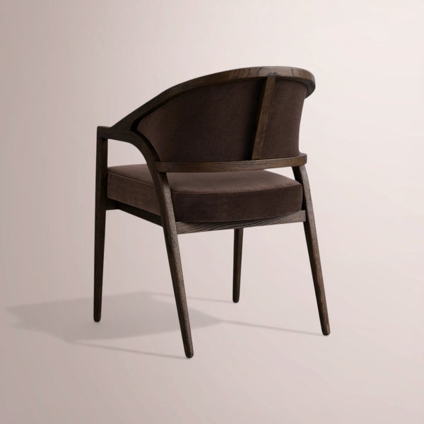Aymen Upholstered Back Dining Arm Chair