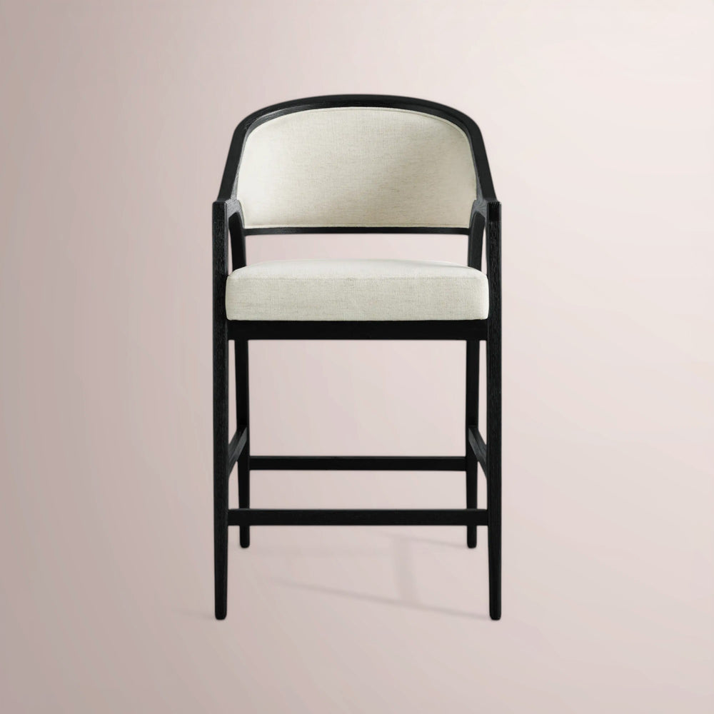 Aymen Upholstered Back Counter Stool