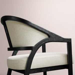 Aymen Upholstered Back Counter Stool
