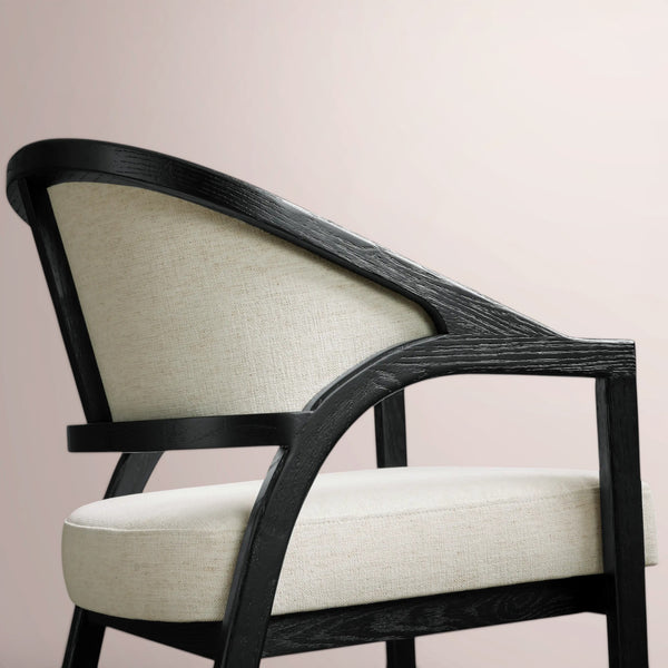 Aymen Upholstered Back Counter Stool