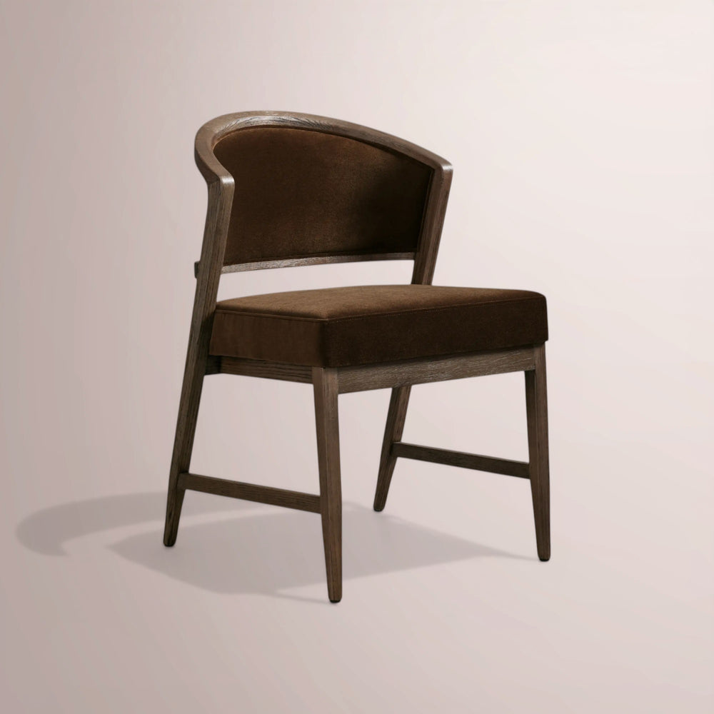 Aymen Upholstered Back Dining Arm Chair