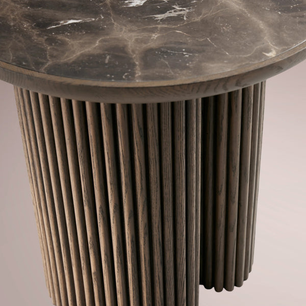 Averon Round End Table