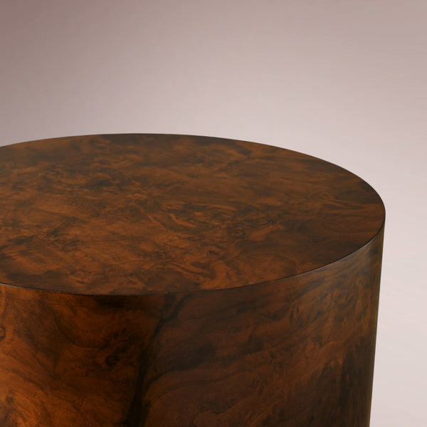 Kiana Burl End Table