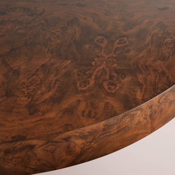 Kiana Burl Round Coffee Table