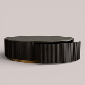 Fanny Round Storage Coffee Table