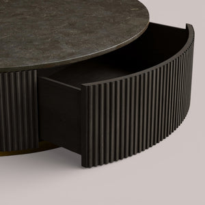 Fanny Round Storage Coffee Table