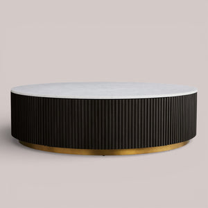Finnley Round Storage Coffee Table