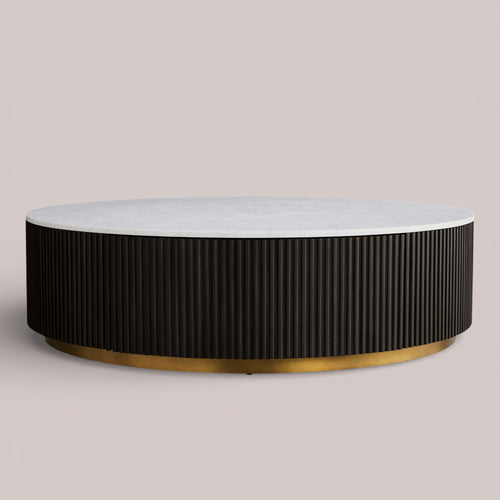 Finnley Round Storage Coffee Table