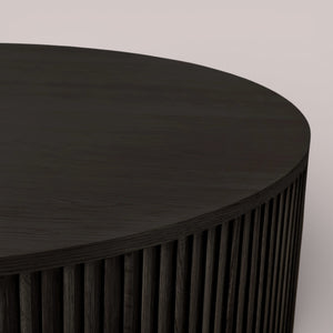 Fanny Round Wood Coffee Table