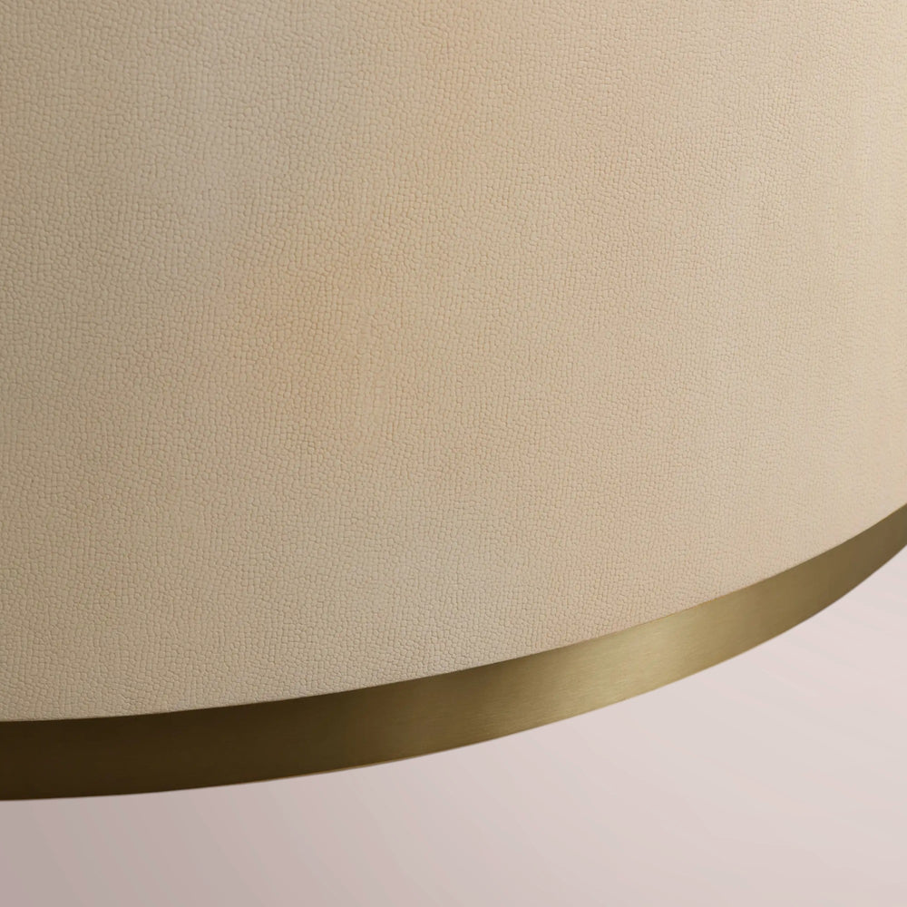 Averra Round Plinth Coffee Table
