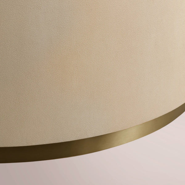 Averra Round Plinth Coffee Table