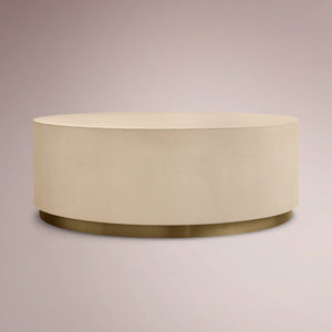 Averra Round Plinth Coffee Table