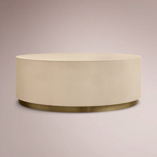 Averra Round Plinth Coffee Table
