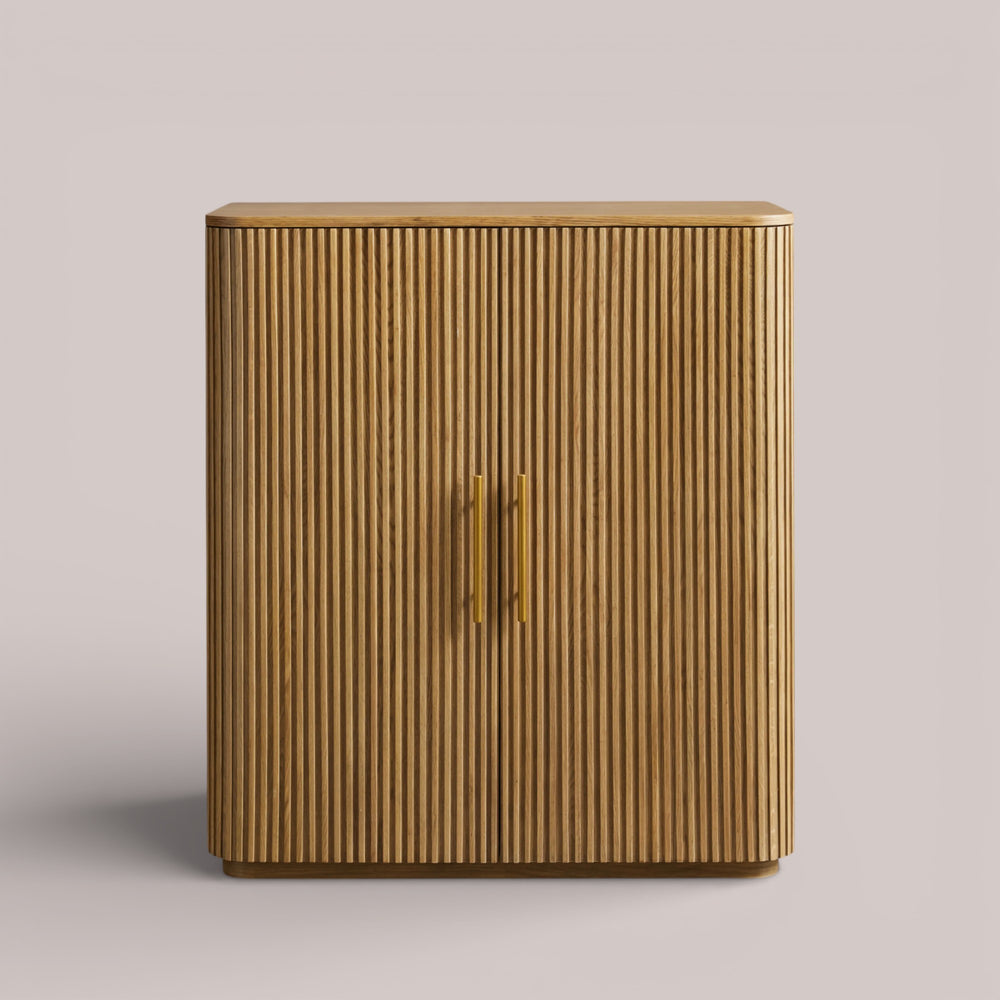 Fanny Wood Bar Cabinet