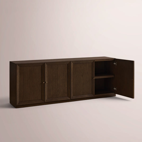 Noren Modular Four-Door Media Base