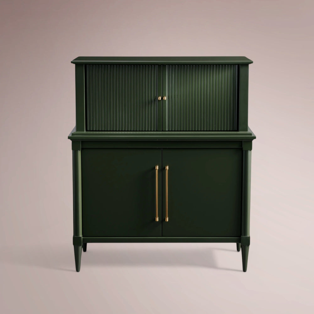 Sculpted Bar Cabinet